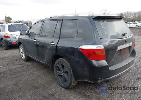 2008 Toyota Highlander Limited из США, поврежденный, VIN JTEES42A882009571